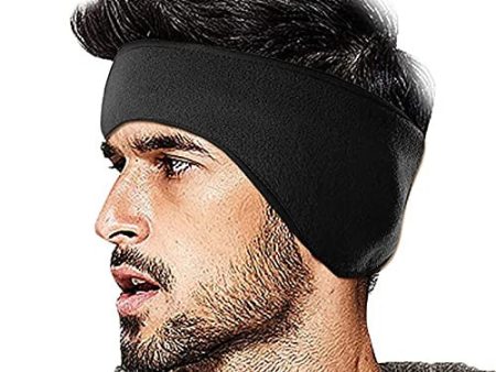 Diadema Deportiva De Invierno para Mujeres Y Hombres, Elástico Calentadores de Orejas Bandas para La Cabeza para Corriendo Hombres y Mujeres para Yoga, Ciclismo, Fitness (Black) Reacondicionado Online now