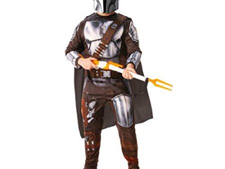 Rubies- Rubie S Official Disney Star Wars The Mandalorian Adult Costume, Talla única Reacondicionado on Sale